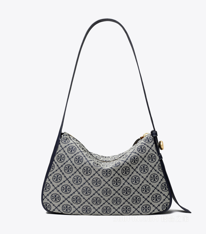 T Monogram Romy 肩背包 Tory 海军蓝