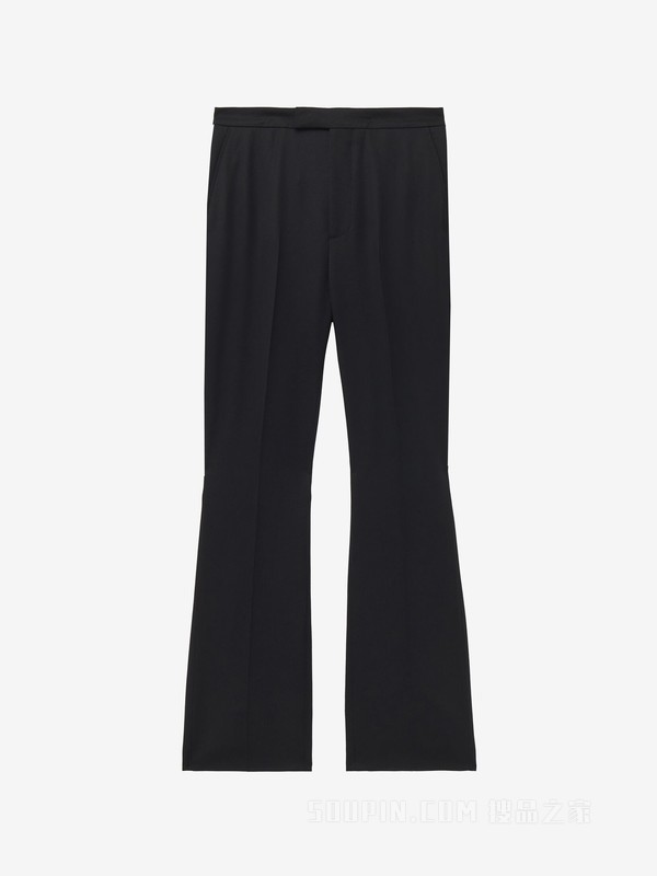 羊毛华达呢西装裤