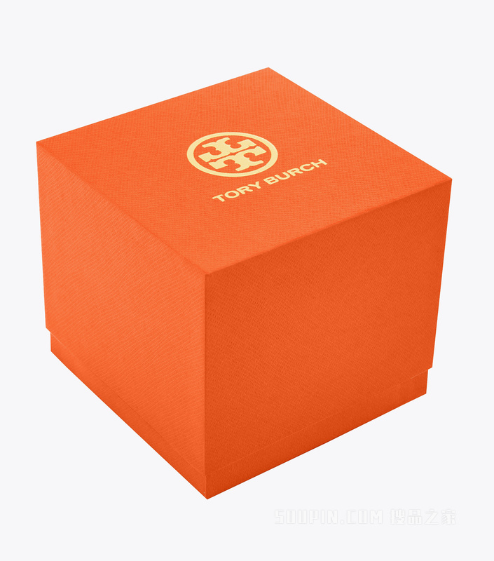 椭圆造型腕表 孔雀石绿/金色