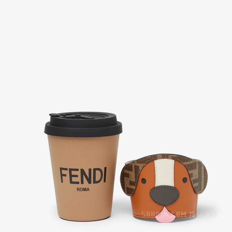 FENDI杯子 米色塑料杯