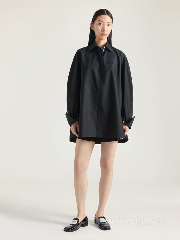 茧型廓形GIVENCHY LOGO衬衫