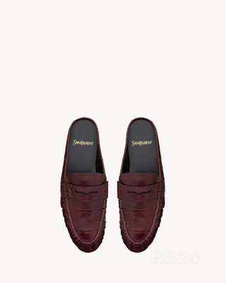 LE LOAFER鳗鱼皮穆勒鞋