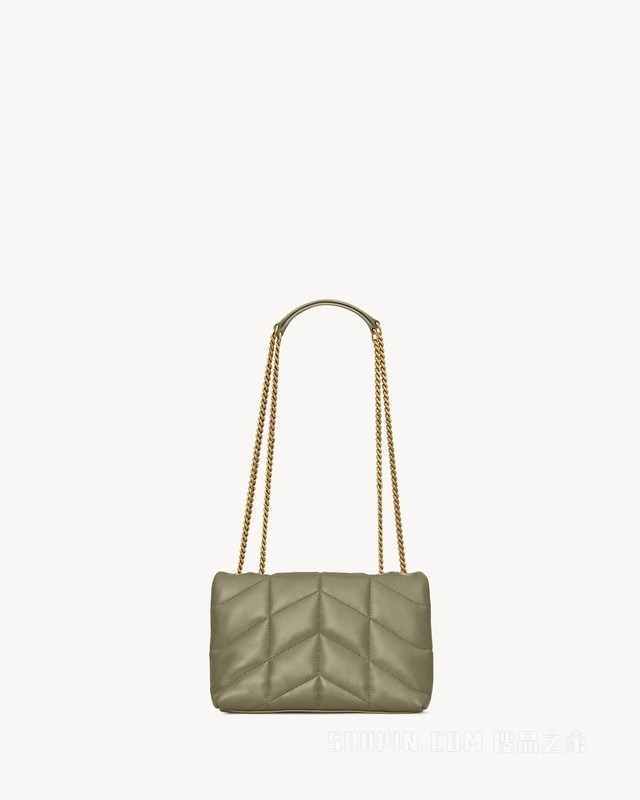 PUFFER TOY羊皮革手袋