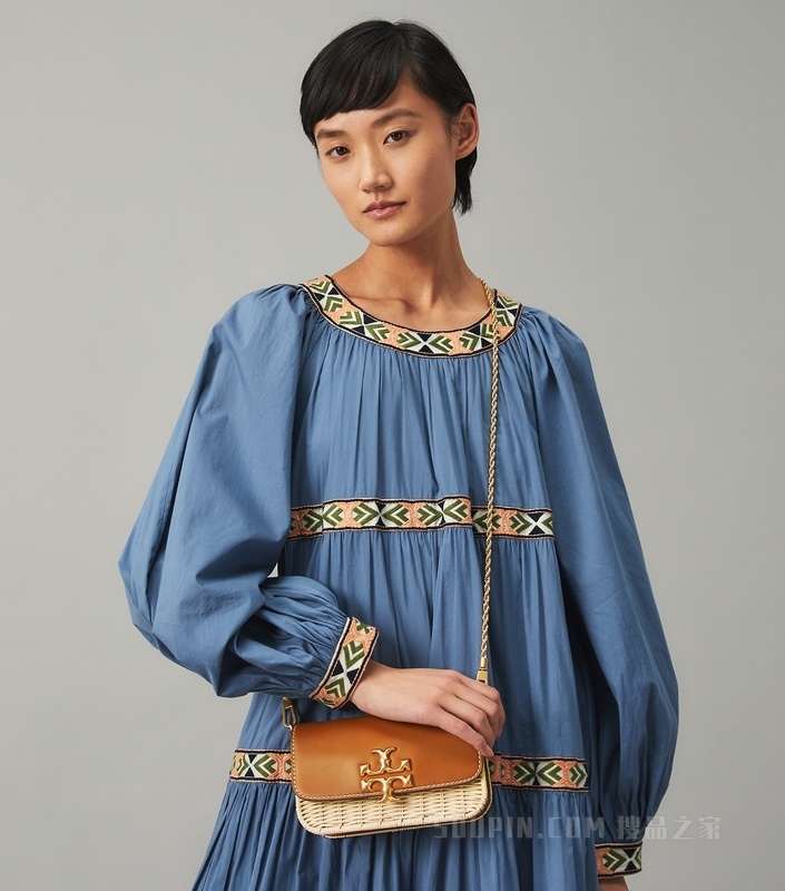 Eleanor 手机斜挎包 天然米