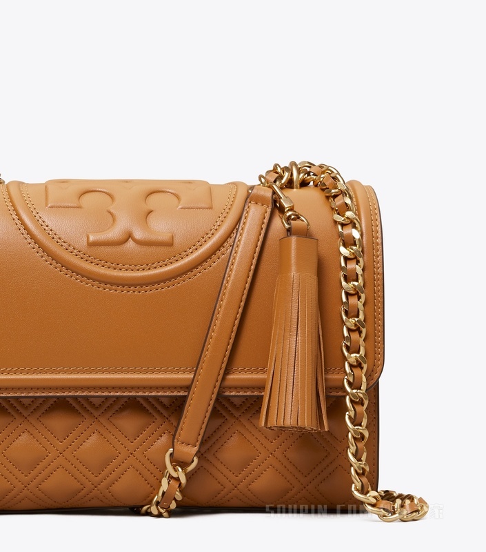 Fleming 两用肩背包 棕色