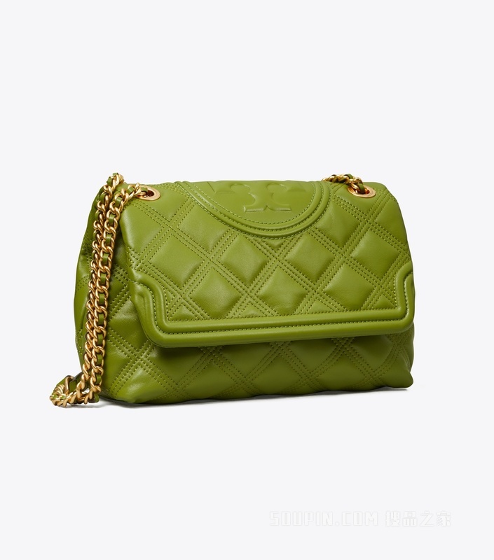 Fleming 软皮两用肩背包 草木绿