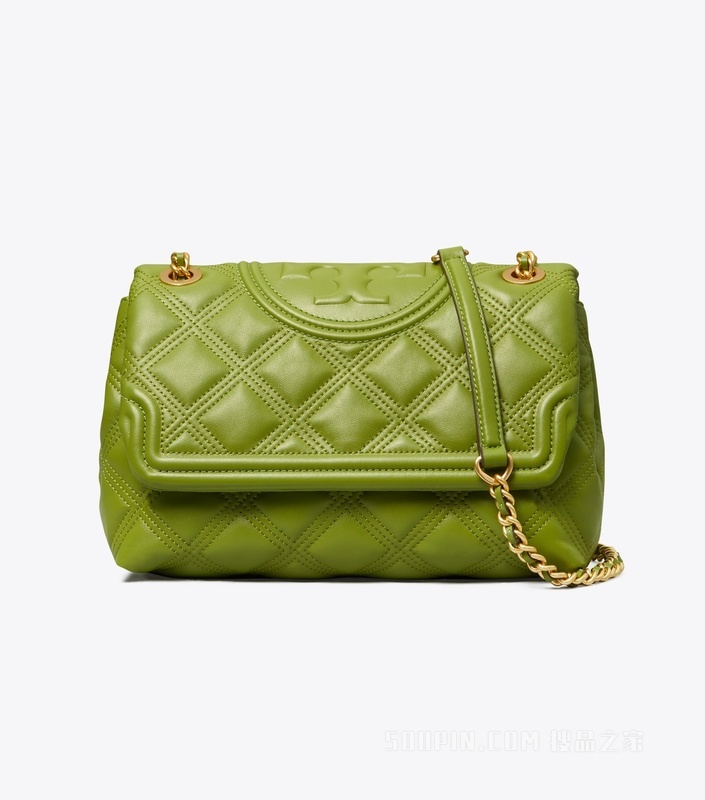 Fleming 软皮两用肩背包 草木绿