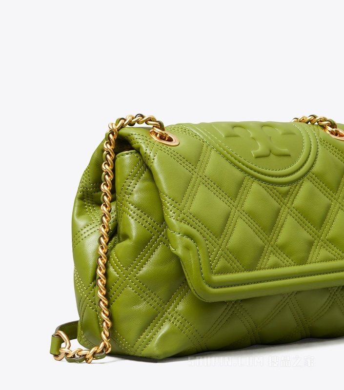 Fleming 软皮两用肩背包 草木绿