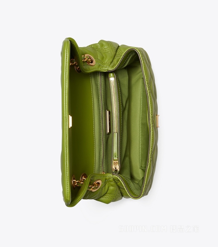 Fleming 软皮两用肩背包 草木绿