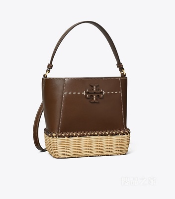 McGraw Wicker Hobo 小号手提包 冷萃咖啡