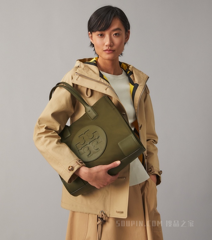 Ella 迷你托特包 橄榄绿