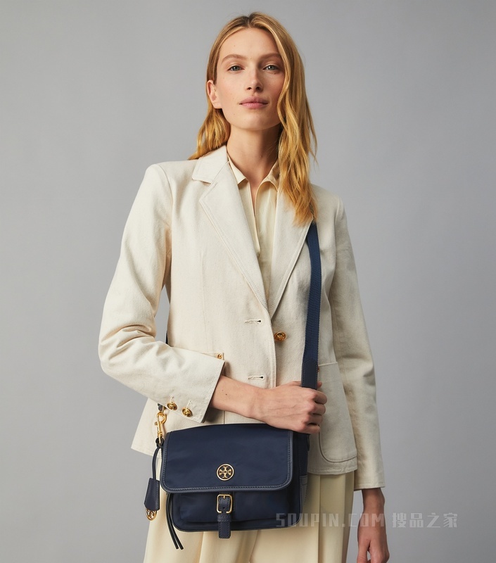 Piper 尼龙斜挎包 皇家海军蓝