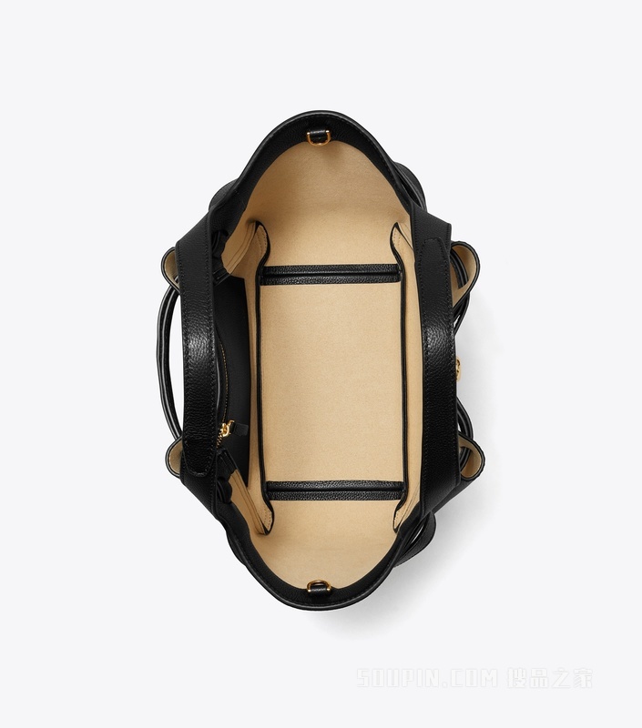 Romy 小号托特包 黑色