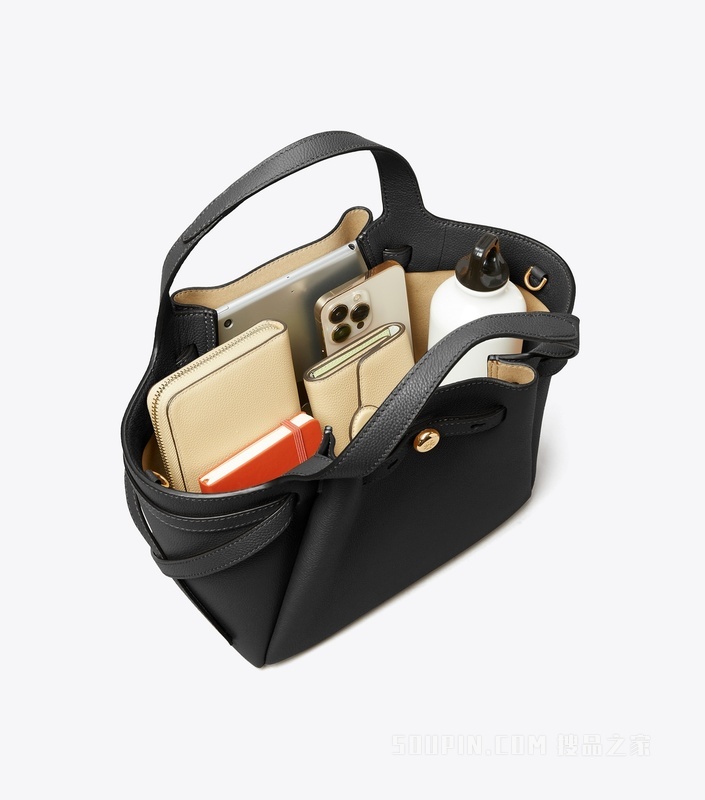 Romy 小号托特包 黑色