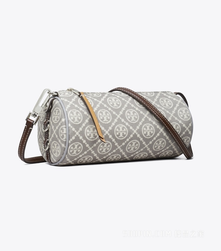 T Monogram 实用圆筒包 灰色