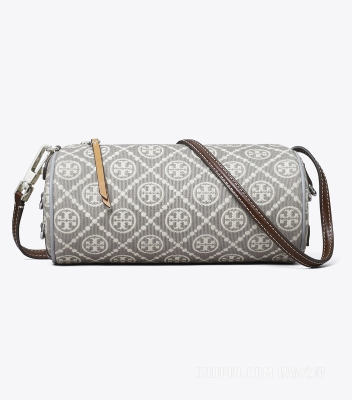 T Monogram 实用圆筒包 灰色