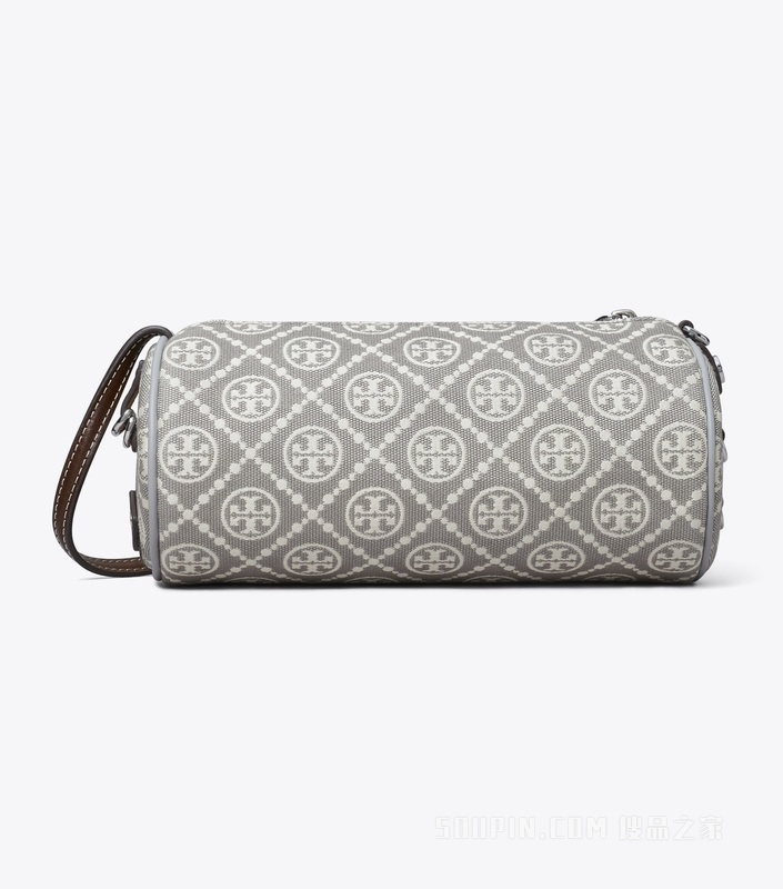 T Monogram 实用圆筒包 灰色
