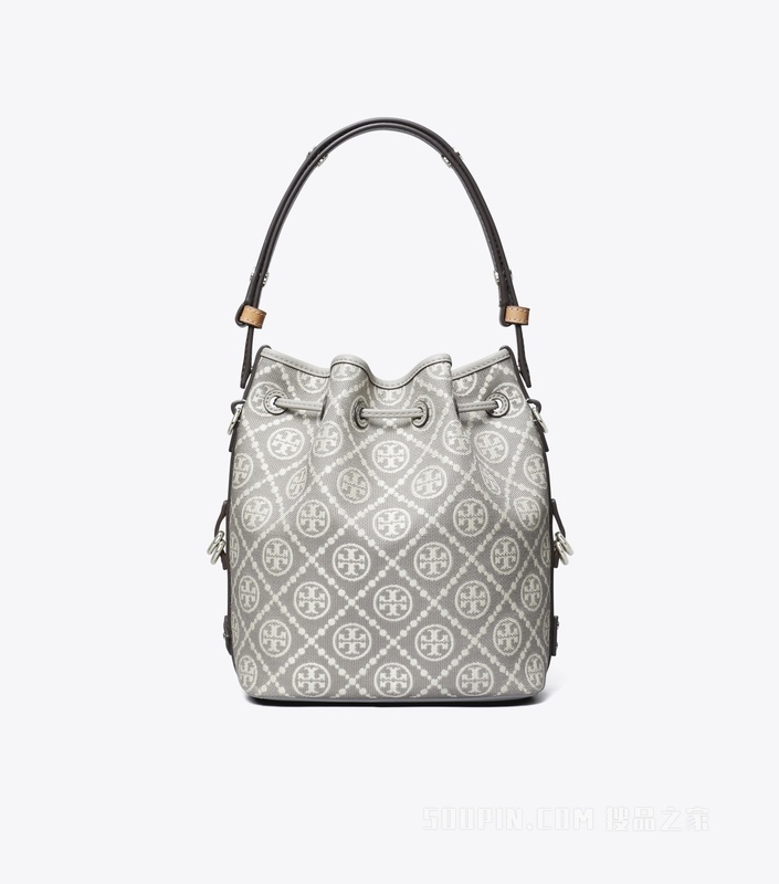 T Monogram 实用水桶包 灰色