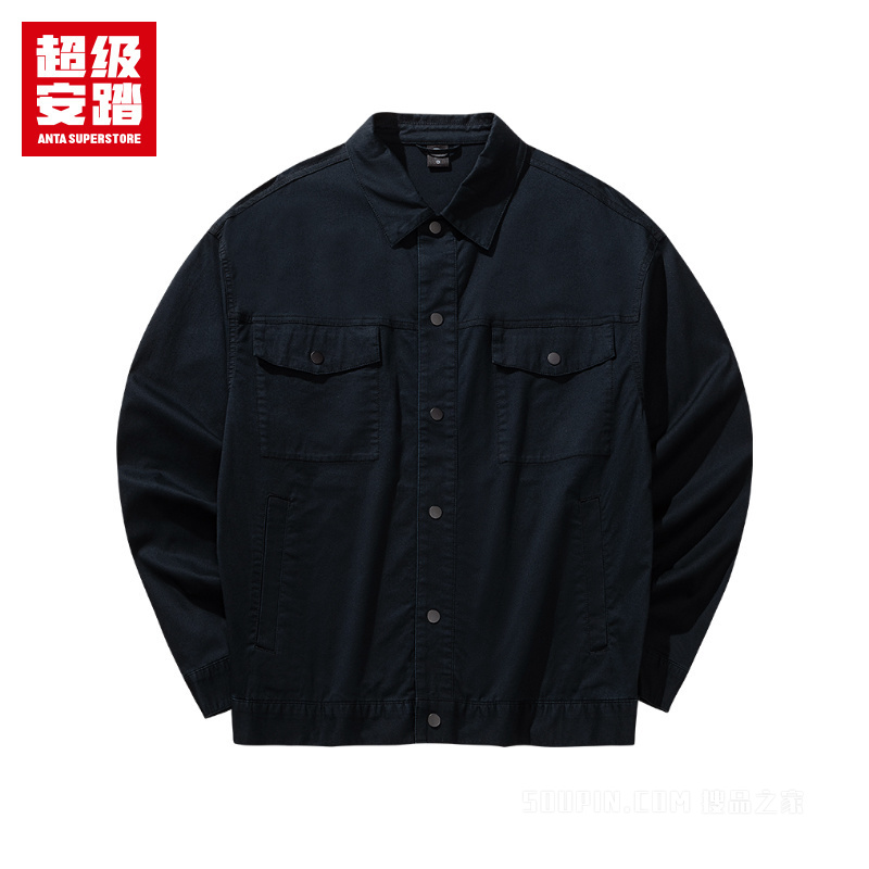 超级安踏潮流文化男子休闲梭织薄外套