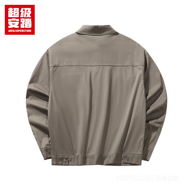 超级安踏潮流文化男子休闲梭织薄外套