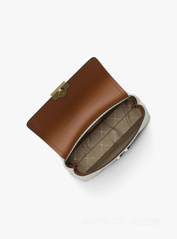 Tribeca 中号皮质单肩包