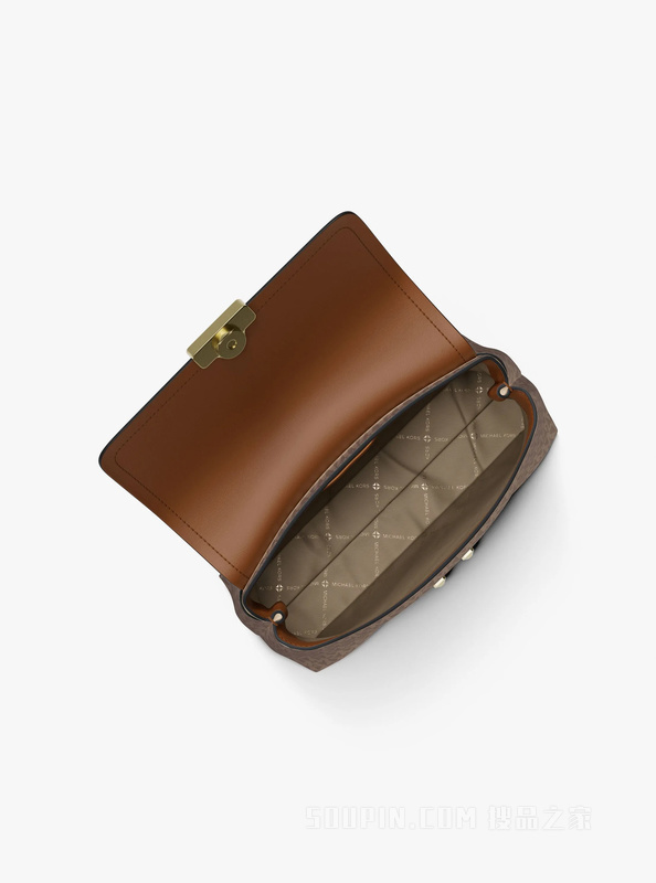 Tribeca 中号皮质单肩包