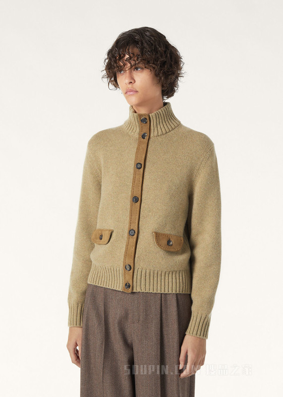 Parksville女士飞行员毛衫 小羊绒