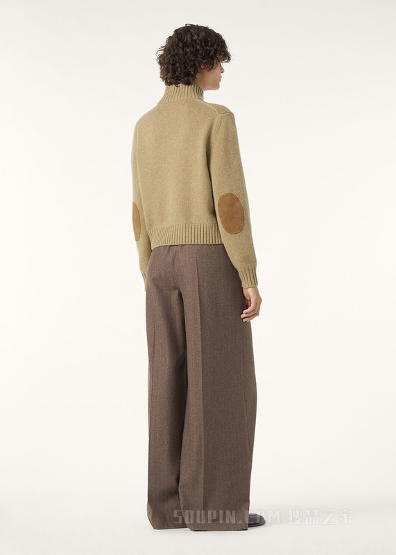 Parksville女士飞行员毛衫 小羊绒