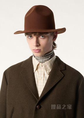 Leon帽子 兔毛, 小羊绒