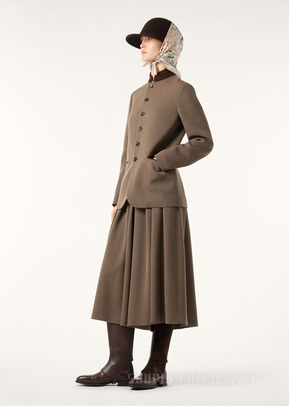 Talia女士夹克 初剪羊毛