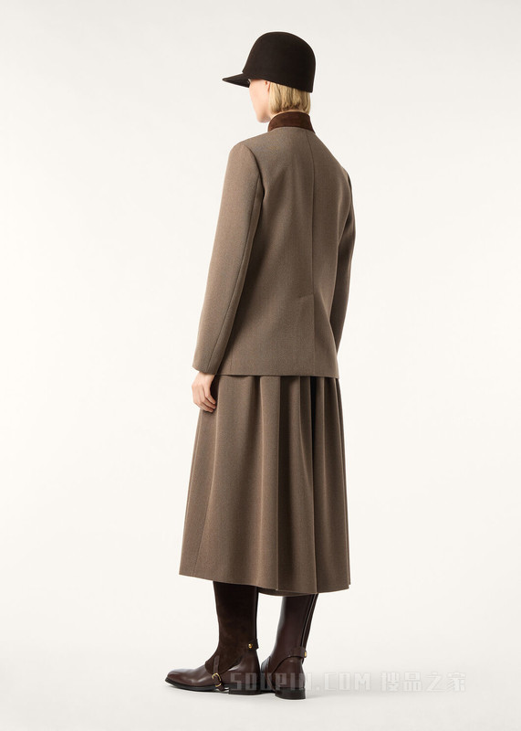 Talia女士夹克 初剪羊毛