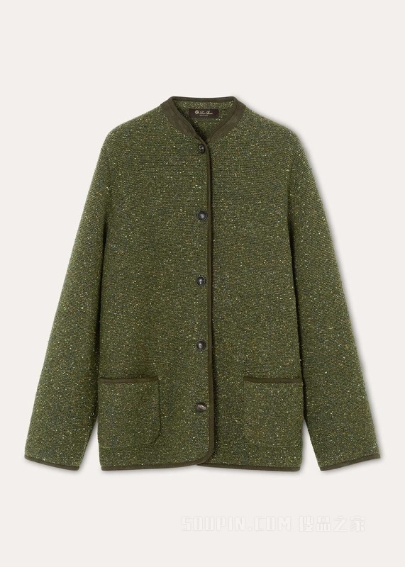 Braemar女士夹克 羊绒, 亚麻