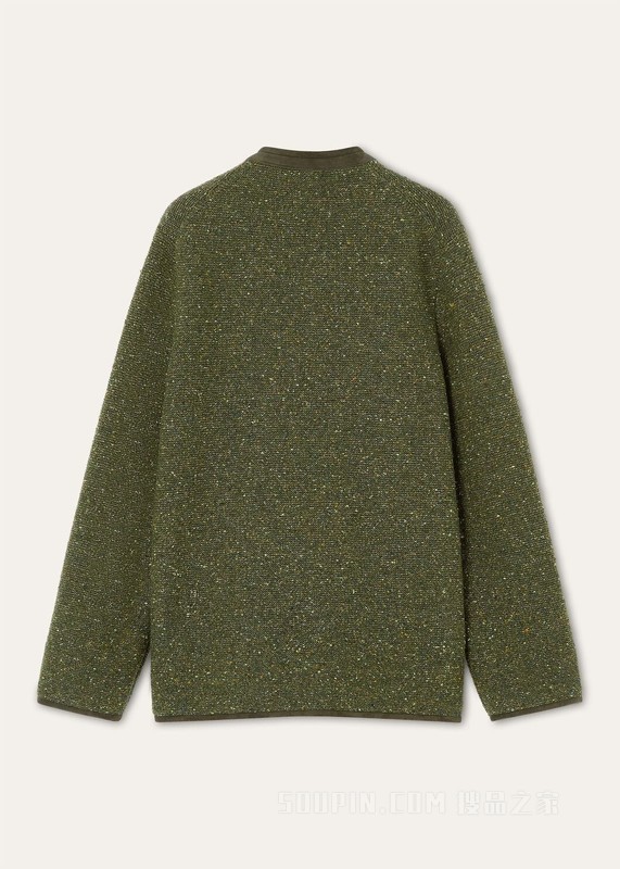 Braemar女士夹克 羊绒, 亚麻