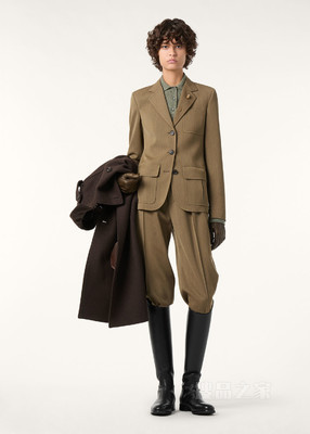 Dyonne女士西装外套 初剪羊毛