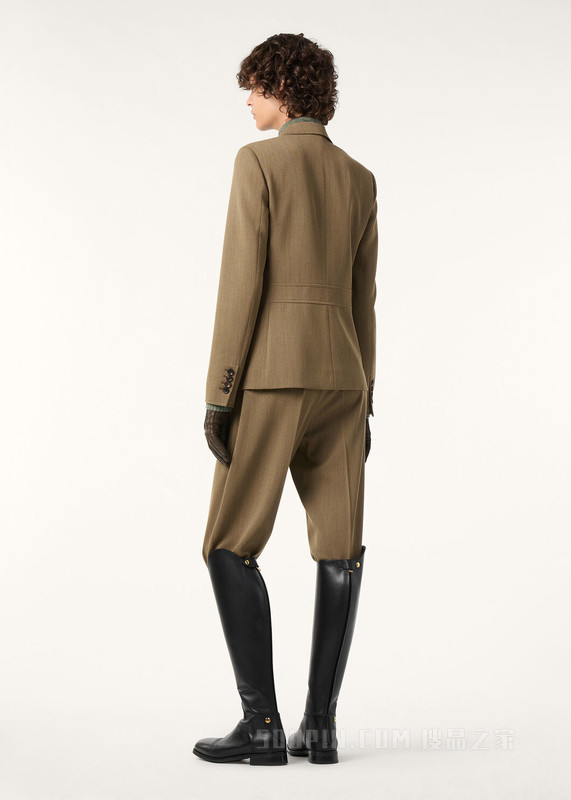 Dyonne女士西装外套 初剪羊毛