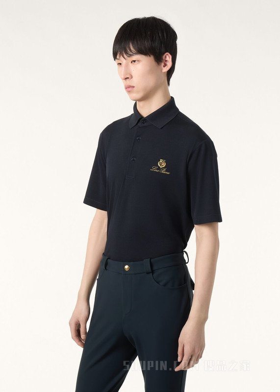Azeglio 男士Polo衫 棉