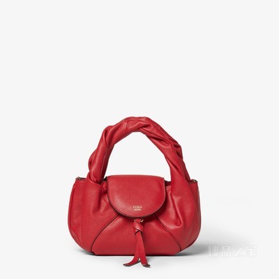 迷你FENDI Spy Bag 红色皮革迷你手袋