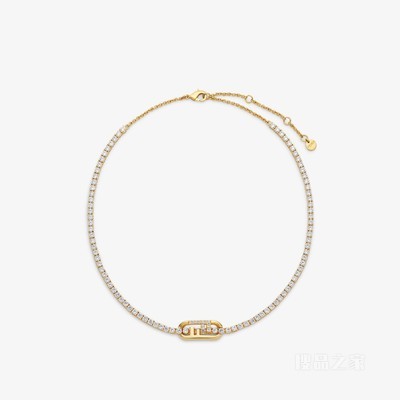 FENDI O'Lock项链 金色项链