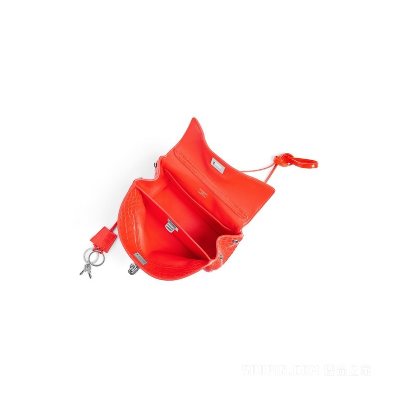 RODEO饰莱茵石迷你手提包