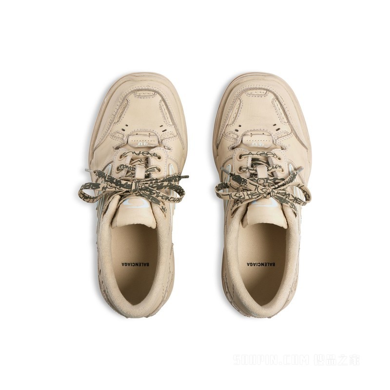 HAMPTONS WORN-OUT中度做旧女士运动鞋