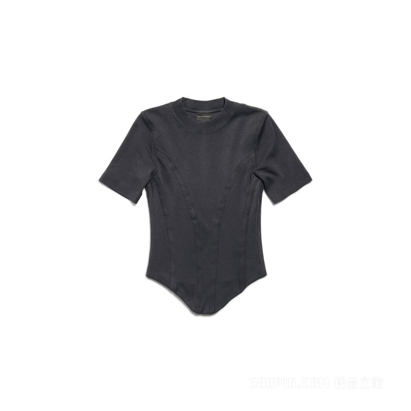 CORSETED T恤