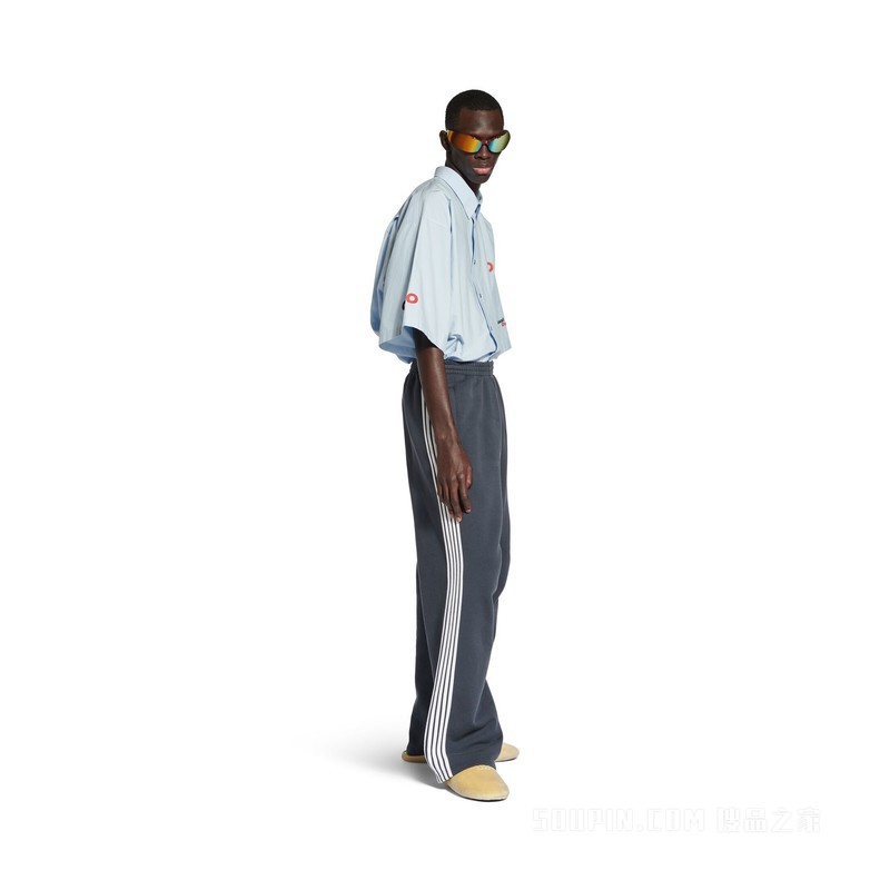 CEO UNIFORM LOGO短袖廓形衬衫