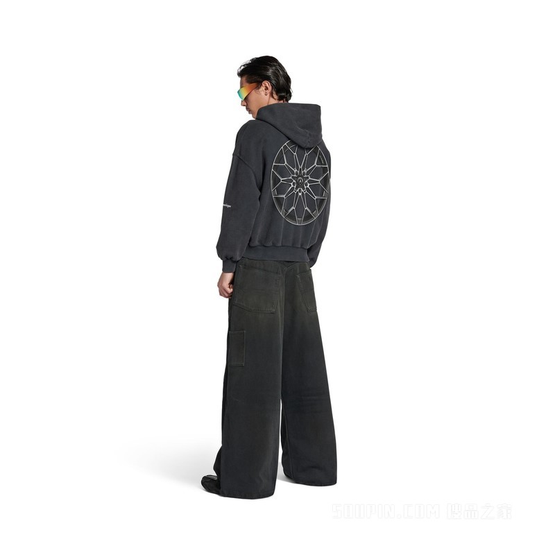 RIPPED OFF BAGGY长裤