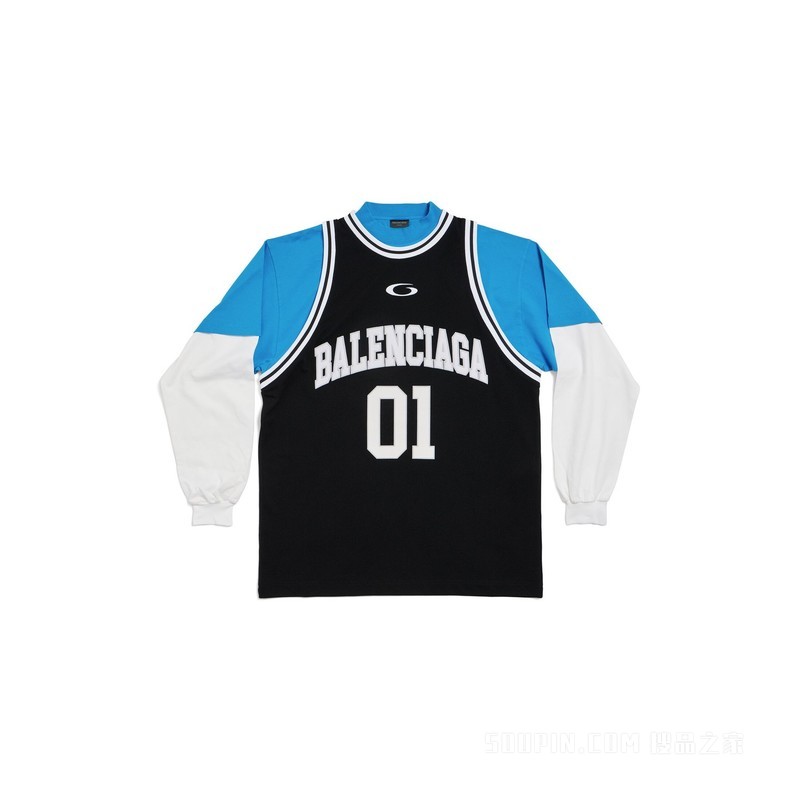 BASKETBALL SERIES - 层叠长袖T恤