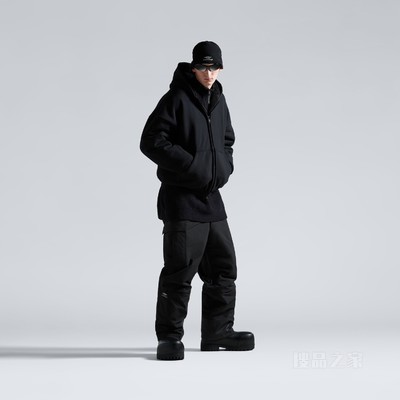 3B SPORTS ICON HOODIE拉链外套连帽卫衣