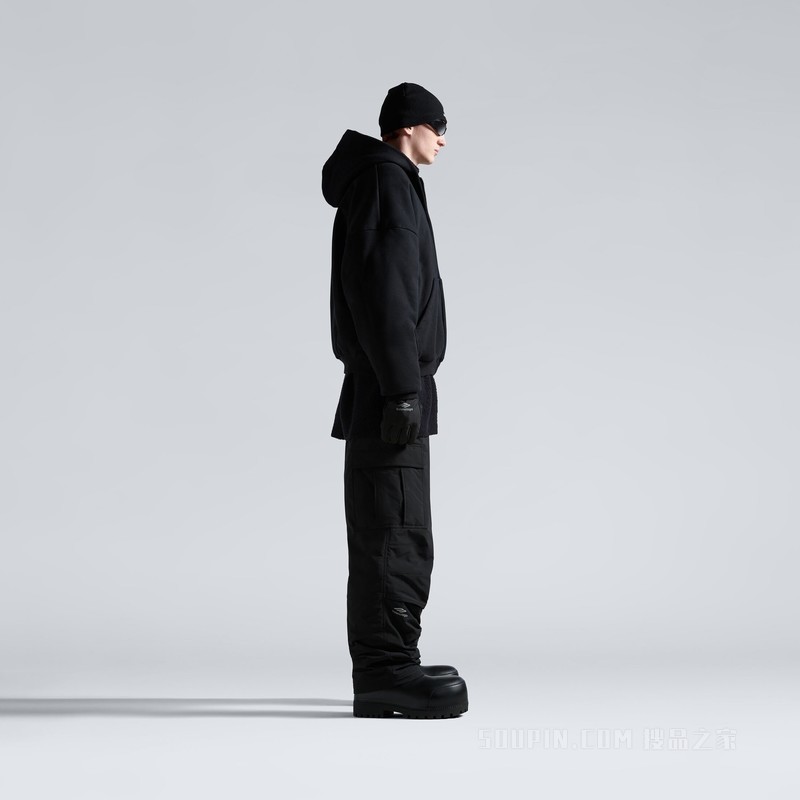 3B SPORTS ICON HOODIE拉链外套连帽卫衣