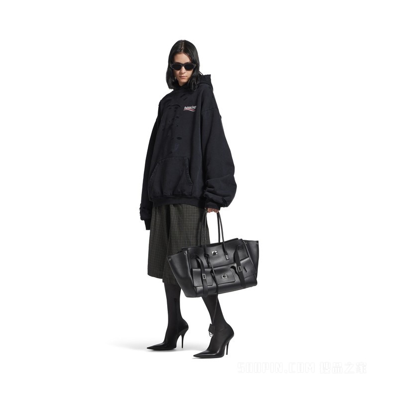 POLITICAL CAMPAIGN LAYERED HOODIE连帽卫衣