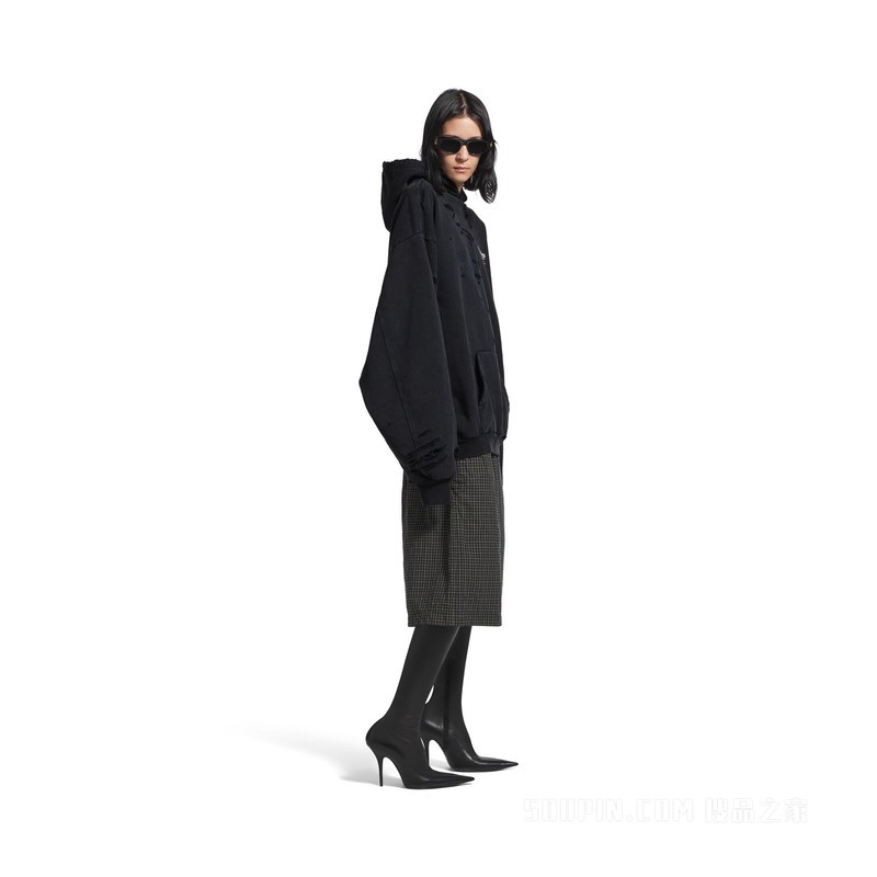 POLITICAL CAMPAIGN LAYERED HOODIE连帽卫衣