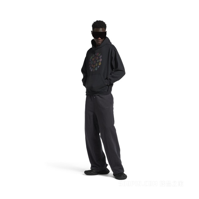 SPIRAL CREST HOODIE中号版型连帽卫衣