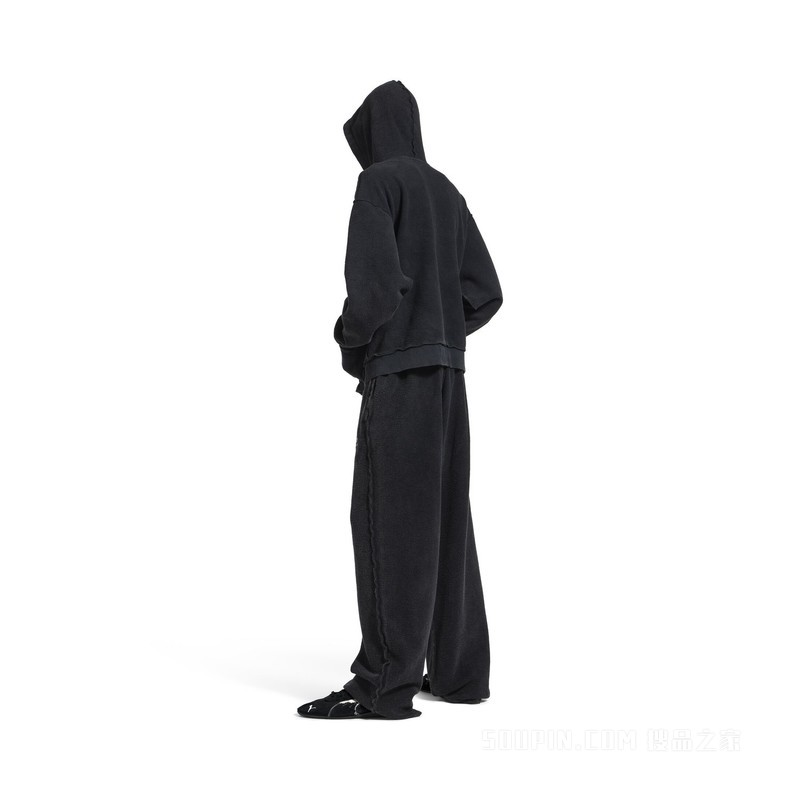 3B SPORTS ICON INSIDE-OUT HOODIE拉链连帽卫衣
